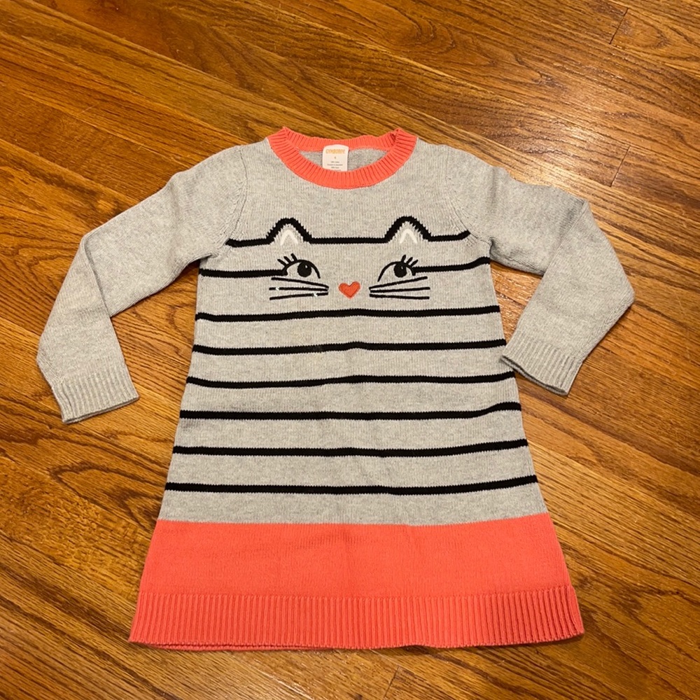 Gymboree Kitty Cat Sweater Dress